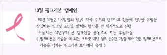 [핑크리본캠페인] 뜻깊은 행사에 동참한 핑크빛 랜드마크, N서울타워