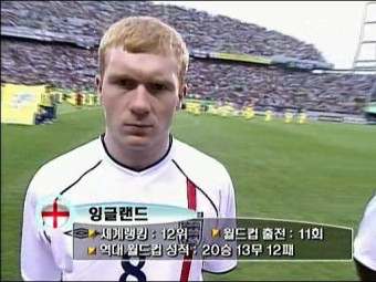 그때의 명경기! 2002년 한국 vs 잉글랜드 국가대표 축구평가전.