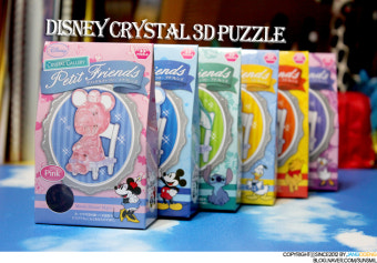 디즈니3D크리스탈퍼즐,Disney 3D Crystal Puzzle