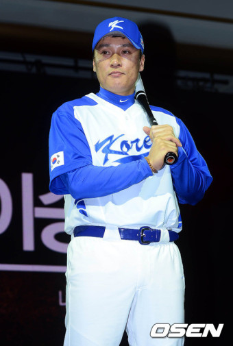 WBC 한국 국가대표 유니폼 입은 삼성 라이온즈 선수들~