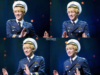 130122 샤이니 키 - 뮤지컬 캐치미 이프 유캔 커튼콜 직찍 모음 :: 귀염 귀염 프랭키 기범이