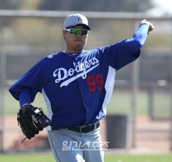 류현진 MLB 시험경기 데뷔전 동영상