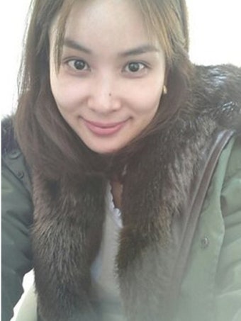 고소영,민낯 셀카 공개