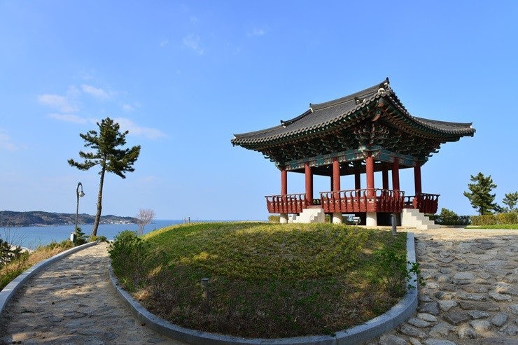 망양정 전경