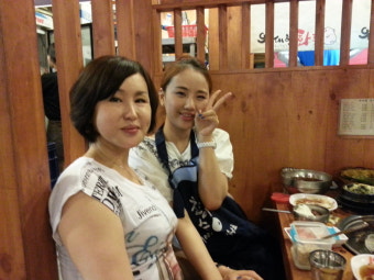 미모의 엄마와 손연재 닮은 딸~~