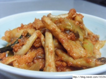 돼지고기 두루치기/돼지고기요리/돼지고기고추장볶음