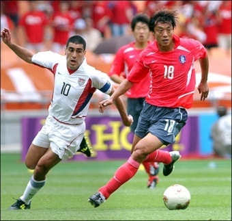 101번째 황선홍감독 2002월드컵 실착 유니폼