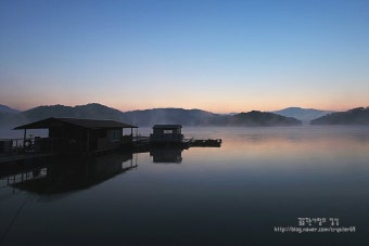 안성 고삼저수지...물안개 가득한 고삼저수지의 황홀한 새벽 풍경
