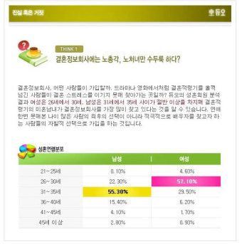 결혼정보회사 찾기