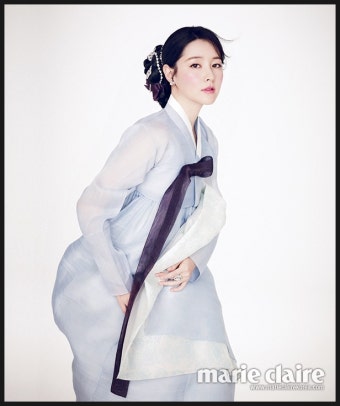 마리끌레르 이영애 화보그녀, 그림 속에 들다