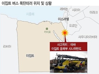 [시사매거진] 이집트 버스 테러 ‘자살 폭탄’ 추정