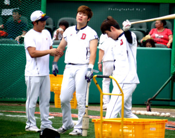 140801 두산베어스 VS 한화이글스 (이원석, 최주환, 김현수)