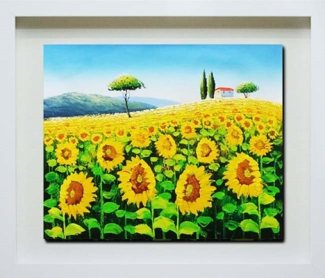 해바라기그림/ 복이 들고 화목해지는 해바라그림 소개 | 블로그