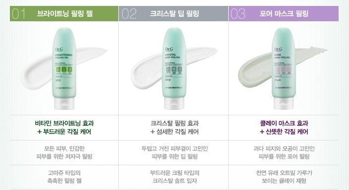 [닥터G] 닥터지 브라이트닝 필링젤 - 마일드 / 각질제거 / 수분필링 / 저자극필링 / 필링 추천 / 고운세상
