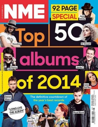 <NME> 선정 2014년 베스트 앨범 25장