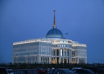 아스타나-카자흐스탄의 청와대 아스타나 대통령궁 (“Ak Orda” Palace of the President in Astana)