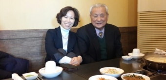 행복강사단 단장 정인경 교수? 문학의 거성 성기조 박사님과 함께 달립니다.