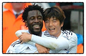 '코리안 더비 무산속에 기성용 도움', 스완지시티,QPR원정 극적 1-1 무승부 _아이콘 하이라이트_