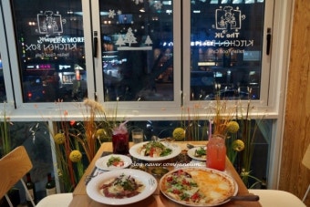 시청역맛집/시청역파스타/덕수궁맛집/시청역데이트 [더제이케이키친박스 시청역점] - The JK KITCHEN BOX 시청역점에서 스테이크 메뉴도...