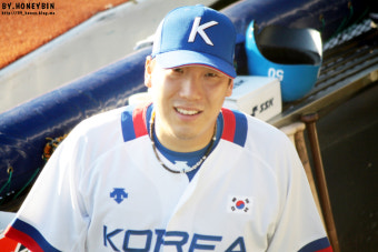 140918 AG국가대표 연습경기 vs LG트윈스 @잠실 김현수 오재원