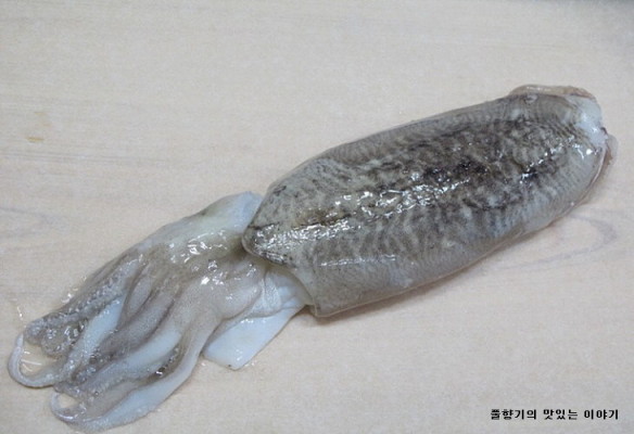 갑오징어초무침 갑오징어요리 6월의수산물 이달의수산물 | 블로그