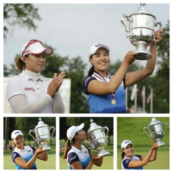[전인지 LPGA우승]양희영을 1타차로 역전시켜,KLPGA,JLPGA,LPGA 메이저 석권