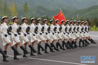 중국 열병식 동영상