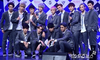 그룹 세븐틴 앨범판매 많이했네요