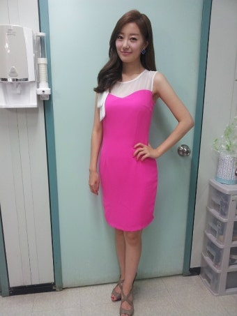 더클래스.더클래스의상.더클래스협찬.MBC이재은아나운서.이재은아나운서.아나운서협찬