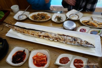 제주 그마니네 - 통갈치구이 [제주 애월 맛집]