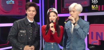 비투비 육성재의 아우터, 10월 4일 SBS 인기가요