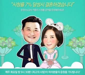 김숙과 윤정수, 현실에서도 부부! 축하와 응원 속 새로운 시작을 기대하며