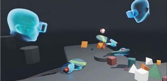 오~ 저커버그 서브 좋은데? 인도네시아 대통령과 VR 핑퐁게임