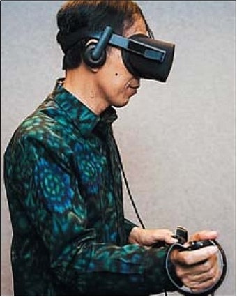 오~ 저커버그 서브 좋은데? 인도네시아 대통령과 VR 핑퐁게임