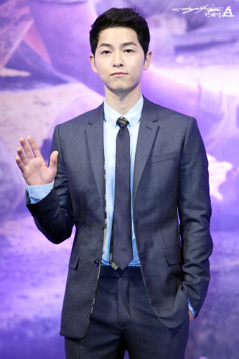 160223 KBS드라마 태양의후예 제작발표회 송중기 직찍1