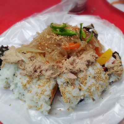 광장시장 잡채김밥(원조누드김밥)후딱 먹고오기 | 블로그