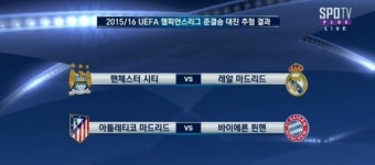 챔스 4강 대진표/프리뷰