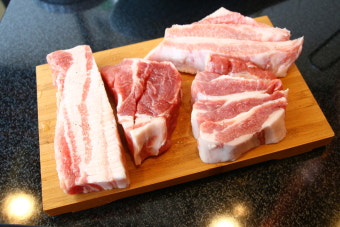 [해운대맛집/센텀맛집]촉촉한 육즙이 담백하게 배어나는 제주산 백돼지가 사랑스러운 제주와홍돼지