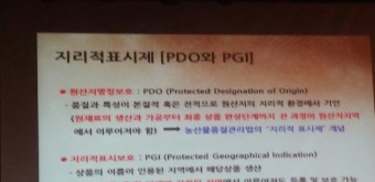 지리적표시제교육