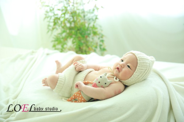 연희동 아기사진 전문 스튜디오 베이비로엘 - 박한결아기 50일 사진 | 블로그