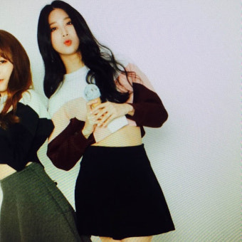 '나인뮤지스'전속계약만료  민하 인스타그램 20160608
