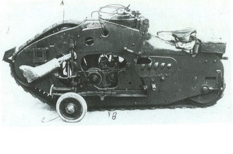 프랑스 기술자 레헤터가 발명했던 궤도 트랙터사이클- French engineer Lehaitre invented Track Motorcycle named Tractorcycle