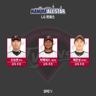 2016 타이어뱅크 KBO 올스타전 감독 추천선수 명단 확정
