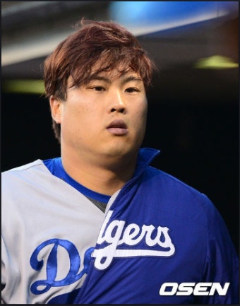 LA 다저스 류현진 선수 부상자 명단 등재...ㅠ