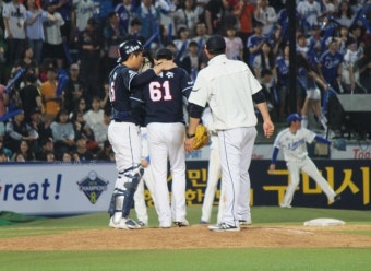 150502 두산베어스 VS 삼성라이온즈 (함덕주 ②)