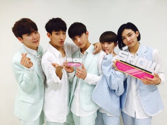 [세븐틴] 160518 쇼챔피언 트위터 #승관 #도겸 #조슈아 #우지 #정한 #보컬유닛