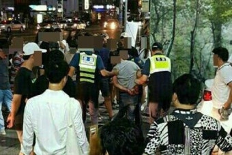 살인범을 순식간에 제압하는 「시민 영웅」 클라쓰.jpg