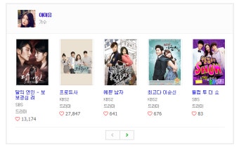아이유 드라마 보보경심려, 드림하이, 프로듀사 등 출연했네요~