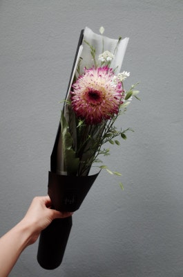 신기하고 예쁜 한송이 꽃다발, 다알리아, 꽃말, *사당역 이수역 꽃집 트레져드레옹플라워 | 블로그