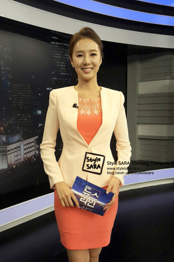 승무원면접의상대여/프로필촬영의상대여/강사면접의상/방송의상/사내방송의상대여]방송협찬 KBS 뉴스라인 진행자 이각경아나운서